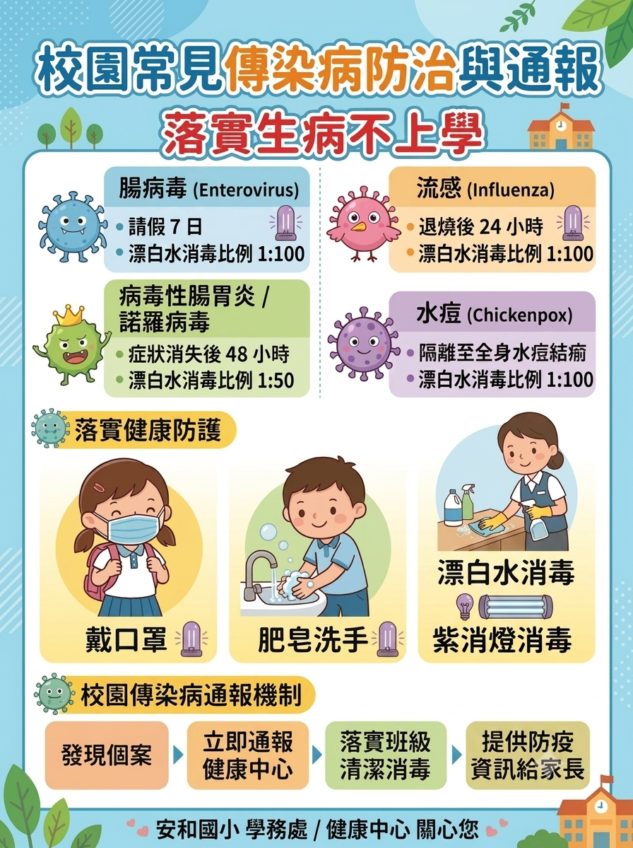 傳染病宣導圖